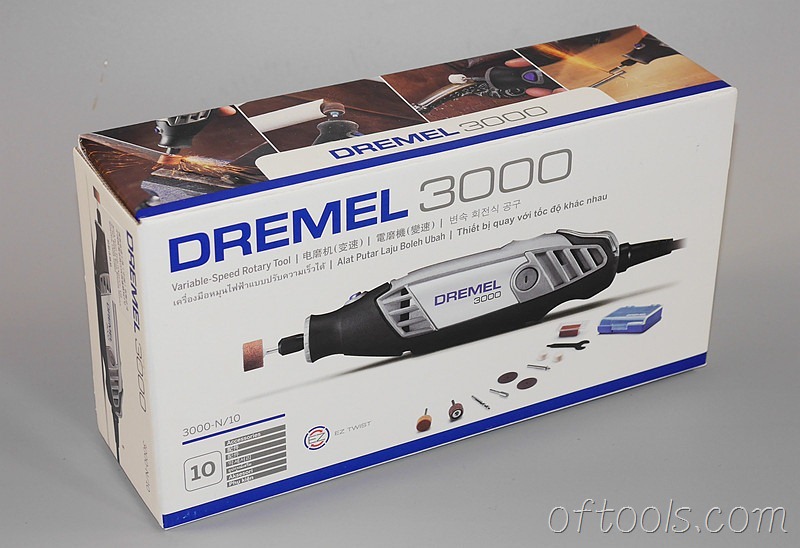 1、琢美（DREMEL） 3000 N10 电磨机包装盒